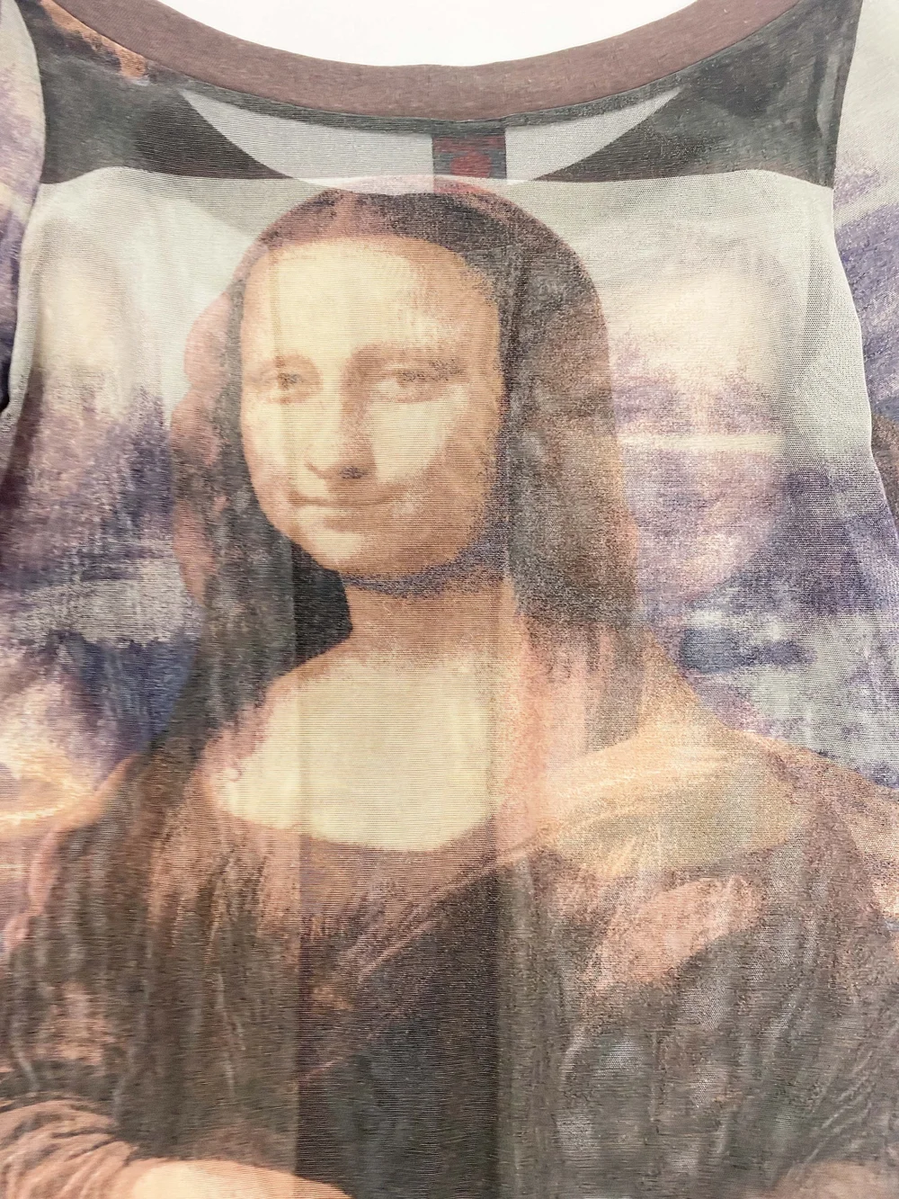トップス 90s JPG FEMME Mona Lisa wool powernet トップス 90s JPG FEMME Mona Lisa wool powernet トップス 90s